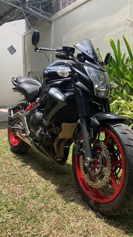 Dijual Kawasaki ER6N ABS 2013 Hitam
