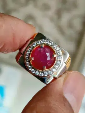 Batu natural ruby No heat tanzania with memo