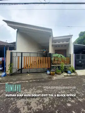 Rumah Siap Huni Murah dekat exit tol di Bumiayu Kedungkandang