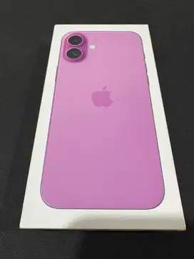 Iphone 16 Plus 128 PINK IBOX CC 2 BH 100%  Like New Grs 7 July 2026