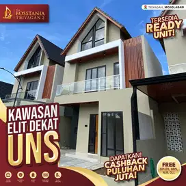 BU Dekat Kampus UNS Solo: Rumah Di dalam Lingkungan Asri dan Aman
