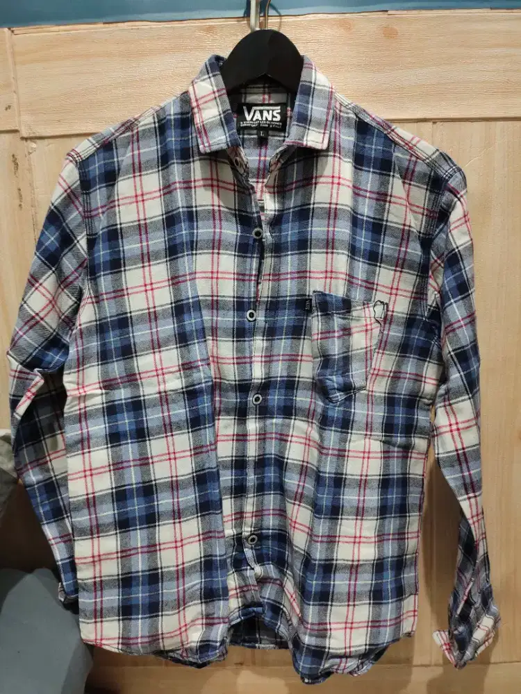 kemeja flanel pria