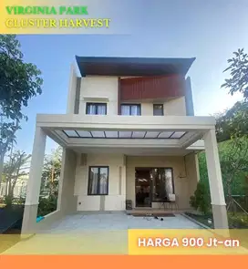 Dijual Rumah Harga Terjangkau dan Cluster cantik hanya 900 Juta-an