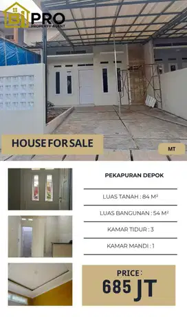 Pekapuran, Depok, new house, akses ,harga terbaik