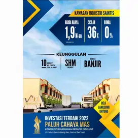 GUDANG CICILAN 36 BULAN PALUH CAHAYA MAS Jln. Paluh Gelombang Sintis