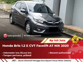 [ LOW KM ] Honda Brio 1.2 E CVT Facelift AT Abu 2020/2021