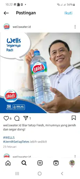 Marketing air mineral