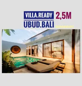 Jual Villa Ready Kemenuh Ubud Bali