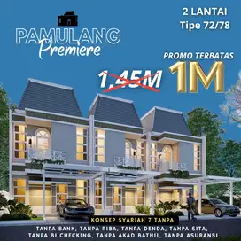 Rumah dua lantai di Pamulang TangSel