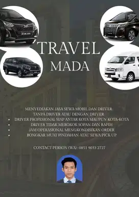 Jasa driver maupun rental mobil tanpa driver