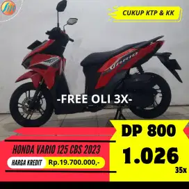 HONDA VARIO 125 CBS 2023 KREDIT DP 800RIBU ANGSURAN SANGAT TERJANGKAU