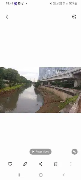 Dijual Tanah kavling luas 500 m2 14 x 37 m2 di Lingkar luar barat  Pur