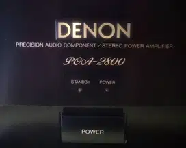 power preamp DENON poa 2800 & PRA 1200
