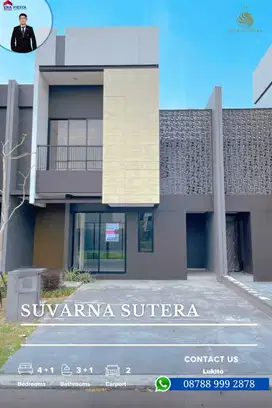 Dijual Rumah Cantik Semifurnish Siap Huni di Suvarna Sutera