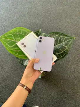 IPHONE 11 64GB ALL OPERATOR FULLSET NOMINUS BERGARANSI MENERIMA KREDIT