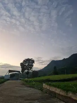 Tanah kavling Villa dengan view pegunungan di Bogor