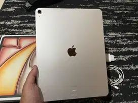 iPad Air M2 13 inch Starlight Garansi iBox Aktif Fullset Original