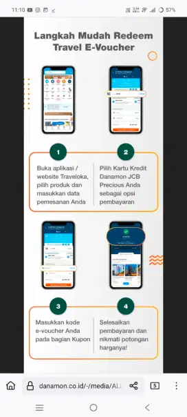E Voucher Traveloka 2 juta