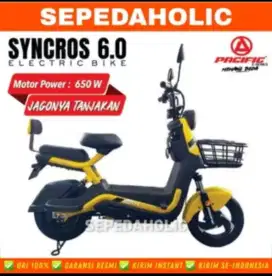 DI JUAL SEPEDA LISTRIK SINCROS 6.1