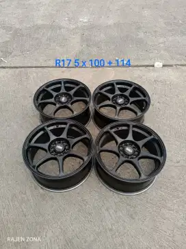 HSR SEBUNSUTA R17 pcd 5 x 100 + 114 lebar 7,5 offset 45