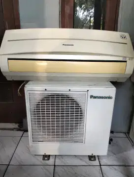 ac split 1 pk panasonic dingin,bagus