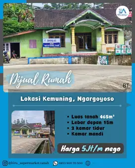 Rumah Lokasi Kemuning Karanganyar