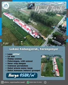 Tanah Zona Kuning Perumahan