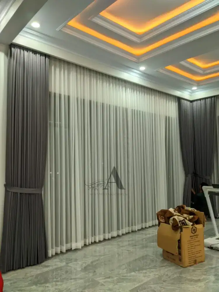 Gorden rumah/horde/tirai pintu/tirai jendela