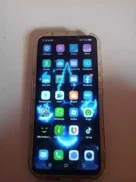 Dijual cepat Vivo v15 ram 6 minus layar bergaris kuning 1 helai.