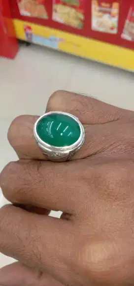 Batu Garut (topgar) lawasan/ green kalsedon
