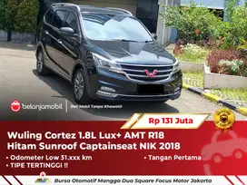 [ LOW KM ] Wuling Cortez 1.8L Lux+ AMT R18 Hitam Sunroof 2018/2019