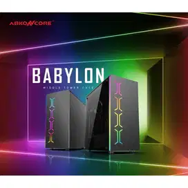 New - Casing PC Gaming ABKONCORE BABYLON