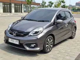 Honda Brio RS at 1.2 2018 KM 78 rb grey