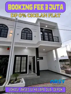 Rumah impian.2lt konsep clasik.eropa di.kelapa dua depok