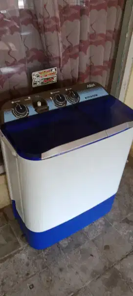 DIJUAL MESIN CUCI AQUA 8 KILO NORMAL LOK LENTENG AGUNG JAK-SEL