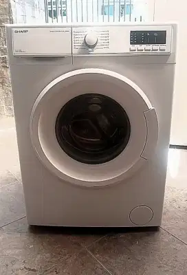 Mesin cuci sharp 10 kg front loading
