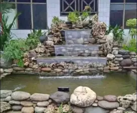 Relief kolam natural