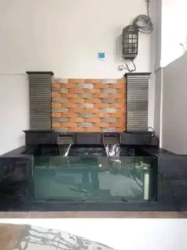 Kolam minimalis kaca