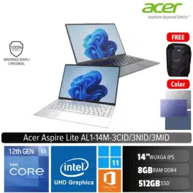 Credit Laptop Acer Aspire Lite AL1 14M  3MID  cukup pakai HOME CREDIT
