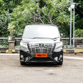 Alphard G 2.5 at Hitam 2015 Tdp 40jt LOW KM