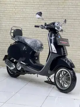 PROMO MURAH‼️ Vespa Primavera S150 ABS 2021 Black - Dava Mustika