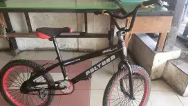 Sepeda BMX uk20 setir m rem pakem ban tebal semua