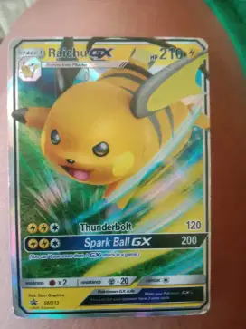 Kartu pokemon Raichu GX