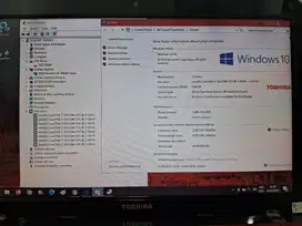 Core i7 8Cpu 8GB SSD +HDD 1TB VGA Radeon TOSHIBA Slim AJIB Garansi