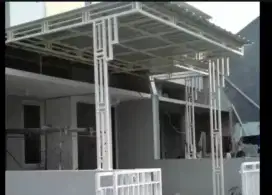 Kanopi pagar tangga balkon teralis minimalis (bisa pesan tanpa DP)