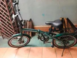 SEPEDA LIPAT 20 Inch EVERGREEN BEARING 7 SPEED dan Single Speed