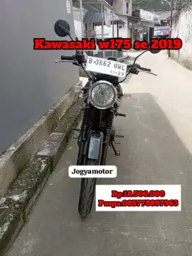 Kawasaki w175 se tahun 2019