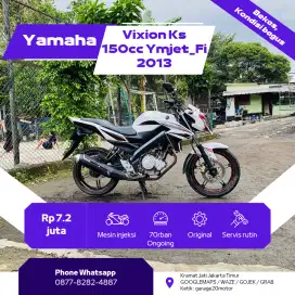 Yamaha Vixion Ks 150cc Ymjet_Fi tahun 2013 Pajak Off
