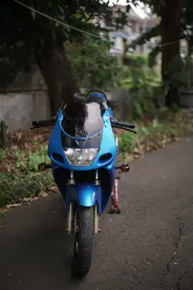 Ninja RR 2005 CBU Biru Original Ninja ZX RR Old