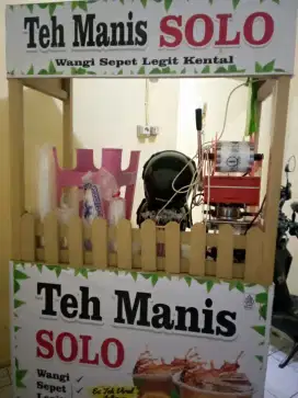 DIJUAL GEROBAK ES TEH SOLO